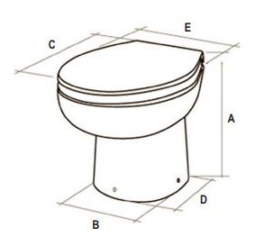 Sanimarin 31 Comfort Dimensions