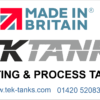 Plating Tanks Vinyl Sticker