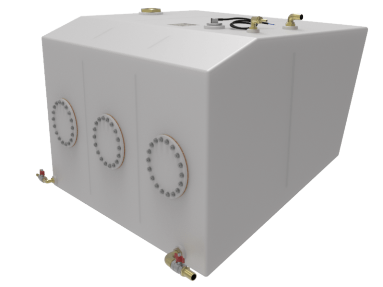 Trader 11 Port Aft Diesel Tank | Tek-Tanks